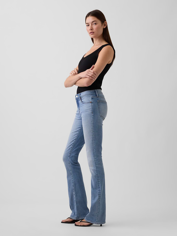 Image number 3 showing, Mid Rise Universal Baby Boot Jeans