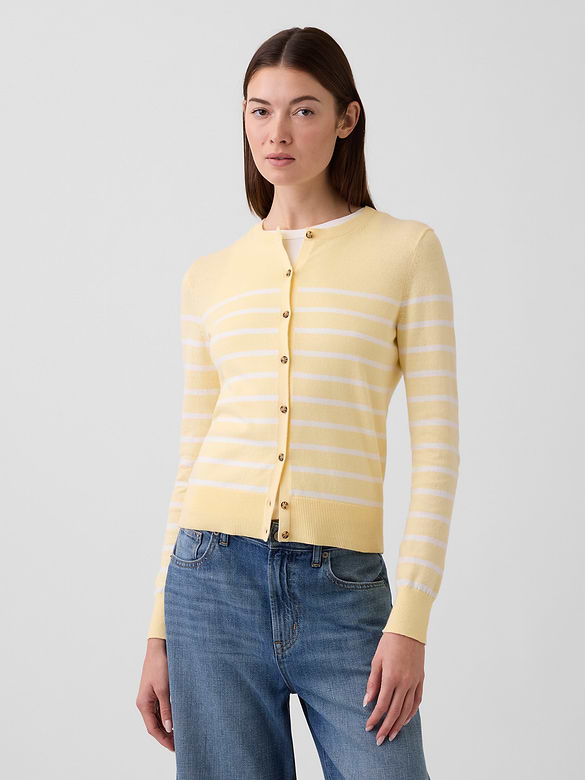 Crewneck Cardigan