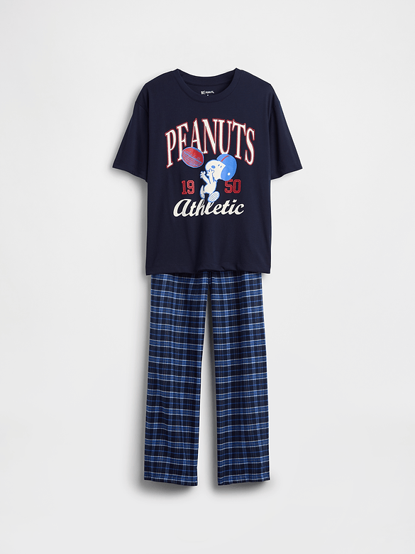Kids Snoopy Recycled PJ Set
