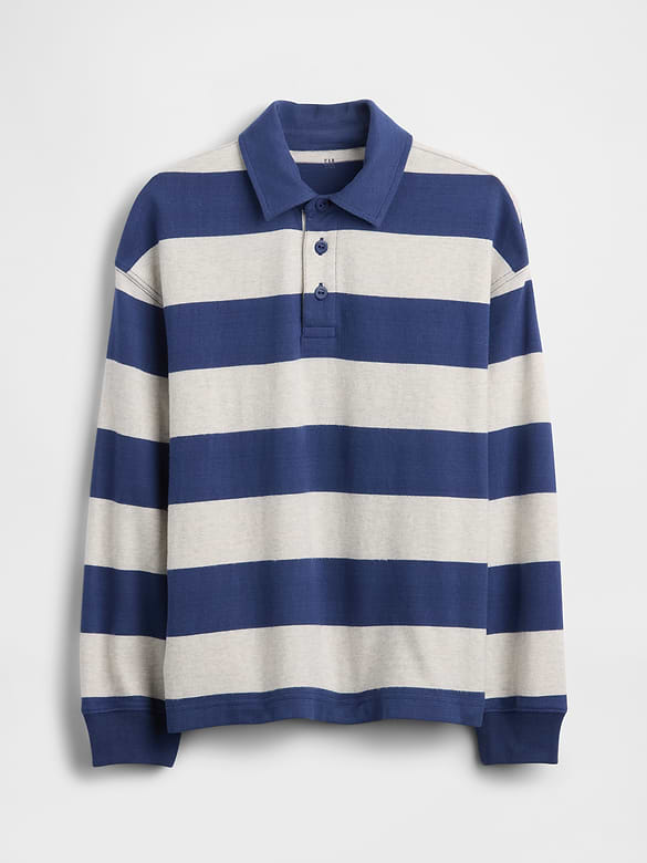 Kids Heavyweight Relaxed Polo Shirt