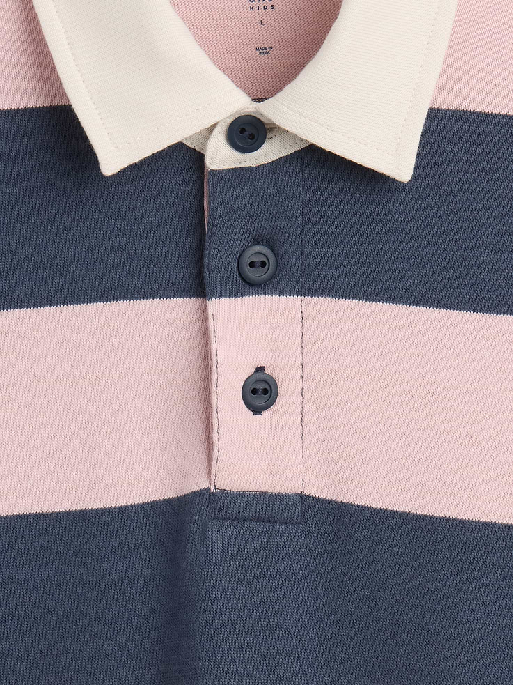 Image number 3 showing, Kids Heavyweight Relaxed Polo Shirt