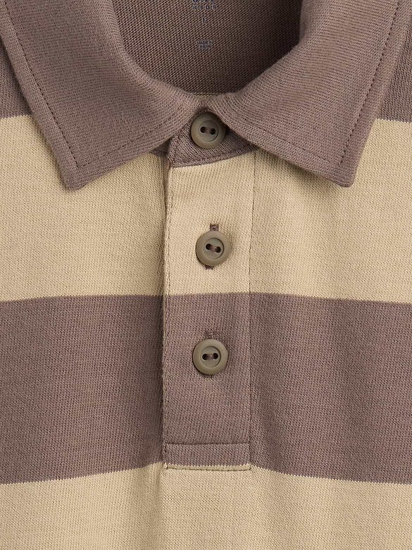 Kids Heavyweight Relaxed Polo Shirt