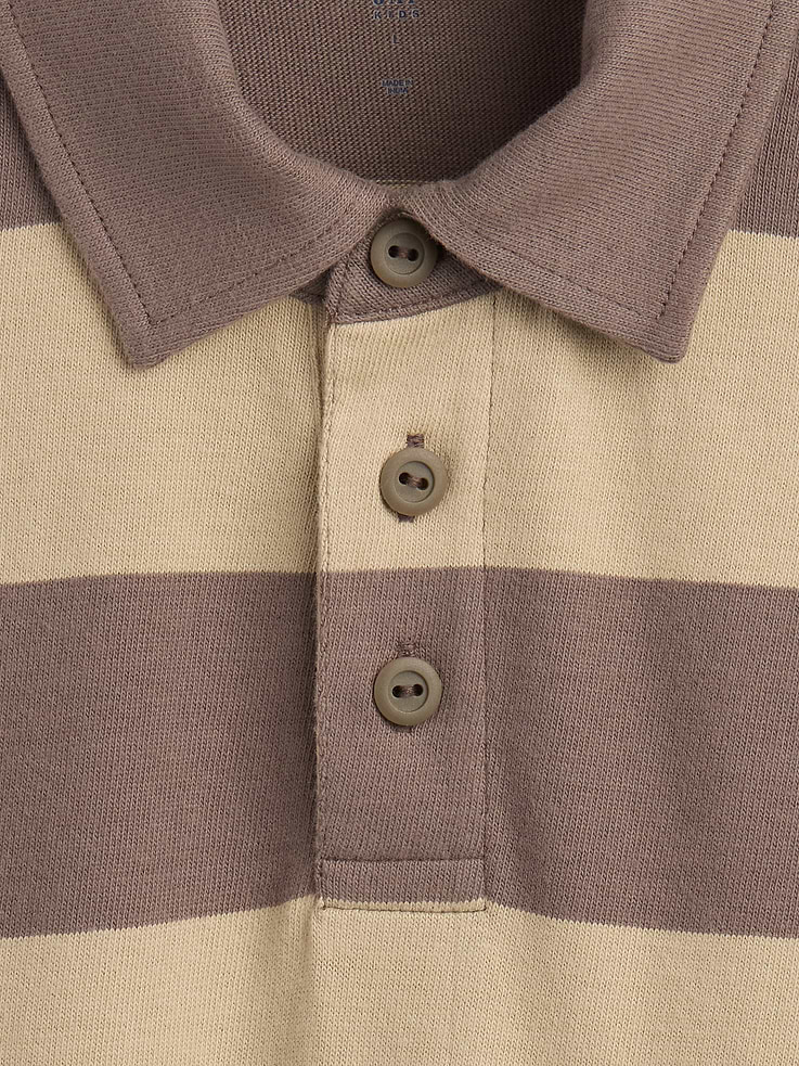 Image number 3 showing, Kids Heavyweight Relaxed Polo Shirt