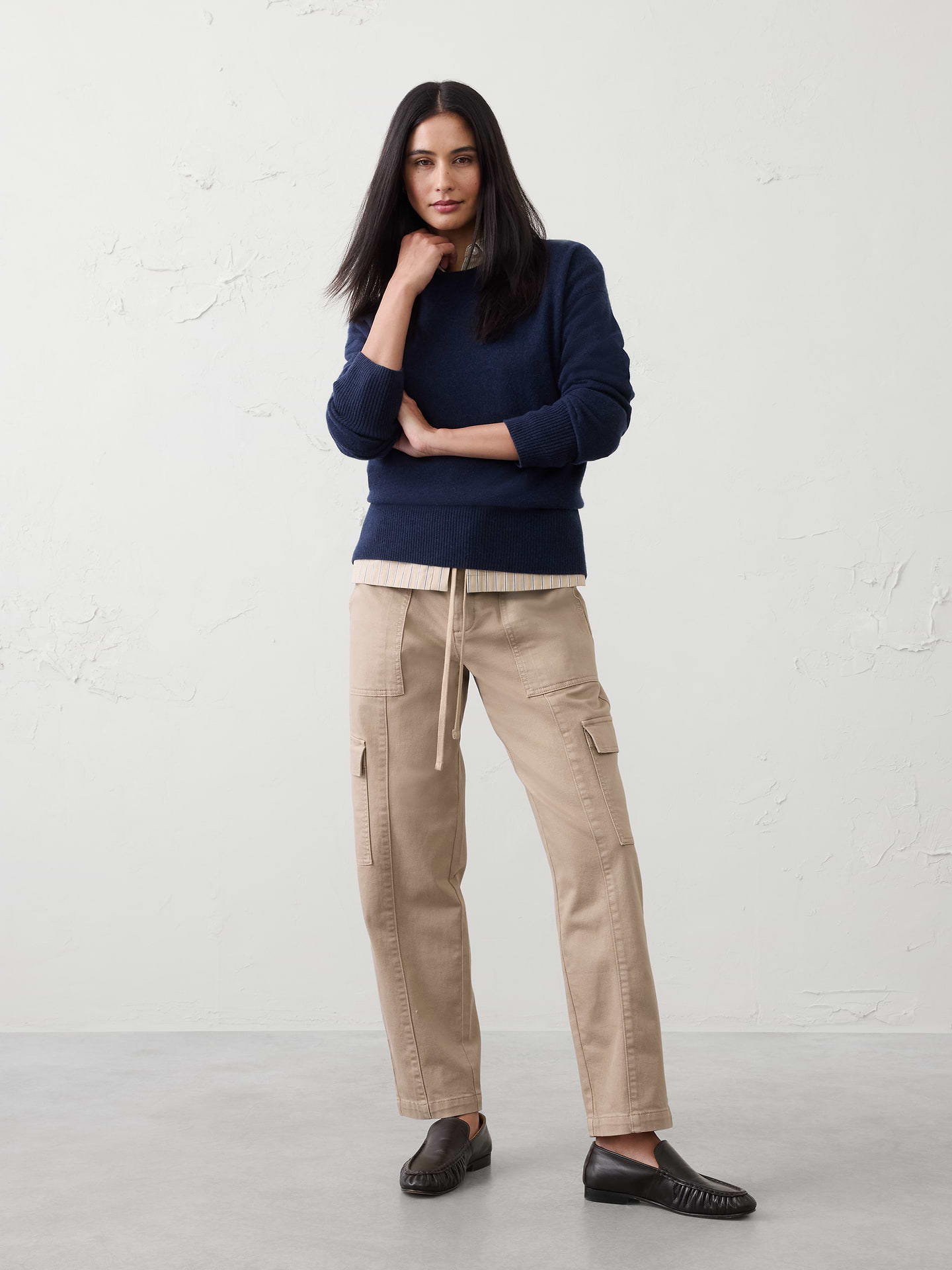 Image number 1 showing, Tapered Mid-Rise Jean