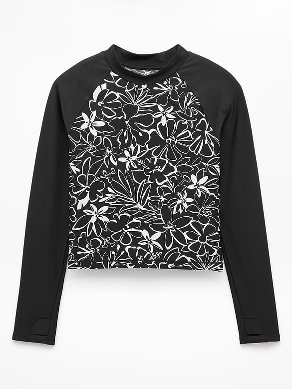 Athleta Girl Mock Neck Rashguard