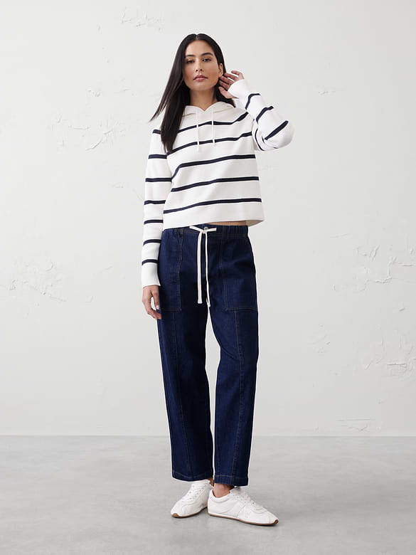 Tapered Mid-Rise Jean