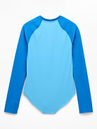 Image number 3 showing, Athleta Girl Rashguard One Piece Swimsuit