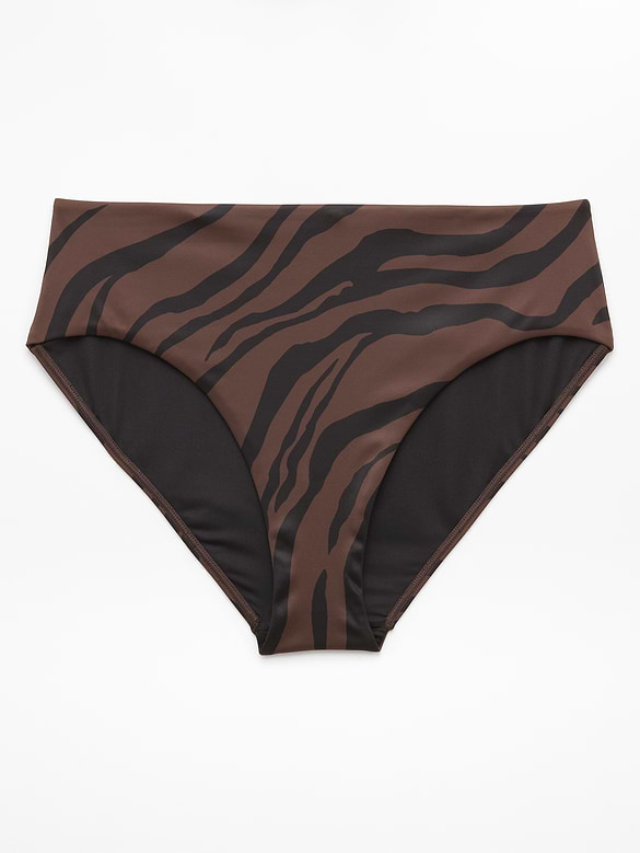 High Waist Cheeky Swim Bottom
