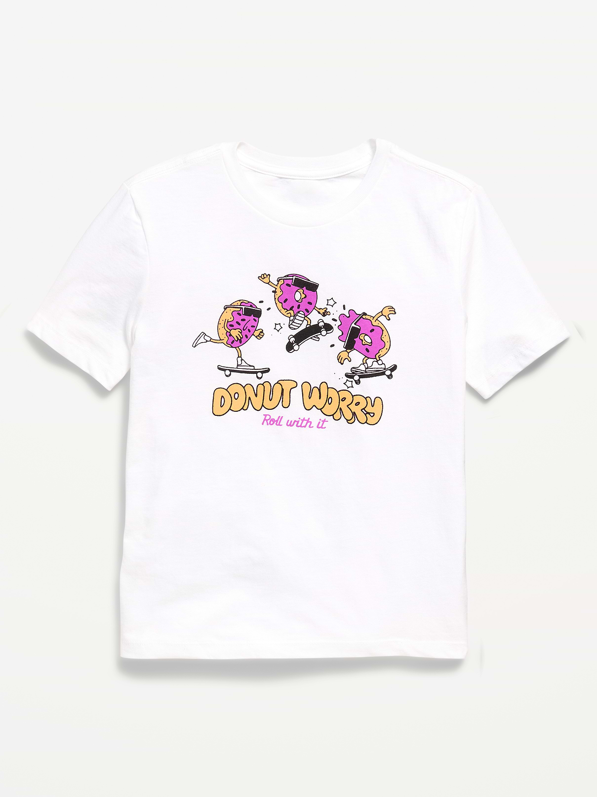 Image 1 of 1, crew neck, short sleeves, graphic at front, Product #832912