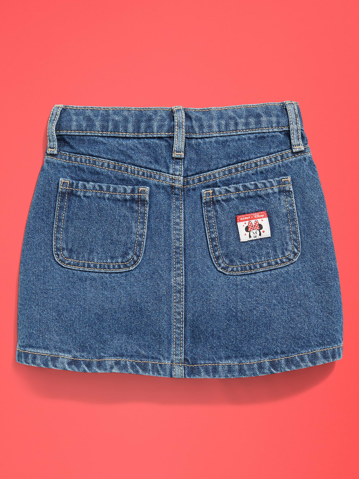 Image number 3 showing, Old Navy x Disney Minnie Mouse Jean Skirt for Toddler Girls