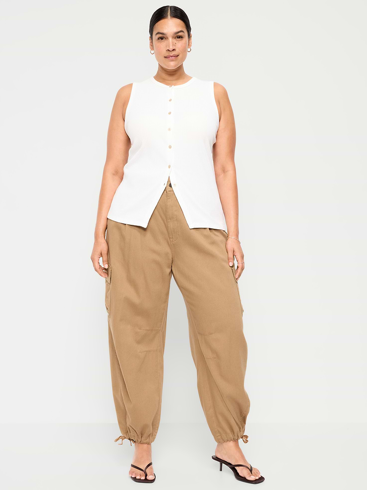 Image number 7 showing, Twill Barrel Cargo Pants