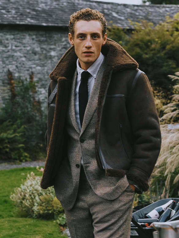 Shearling Aviator Jacket