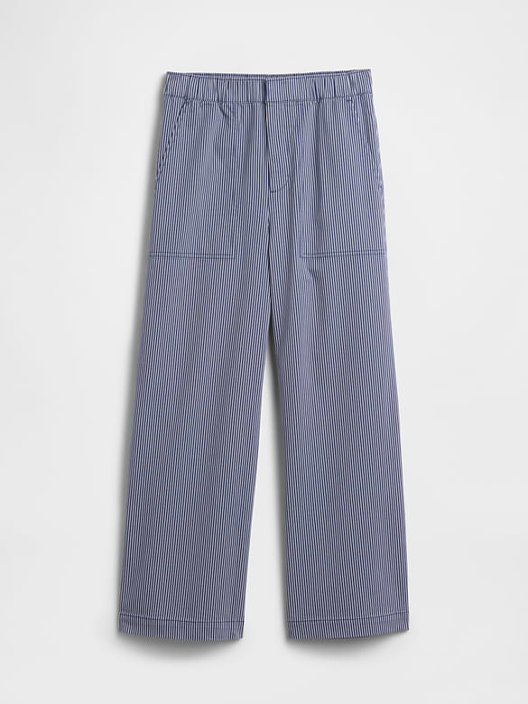 High Rise Easy Wide-Leg Khakis