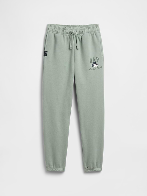 GapKids × Disney Mickey Mouse Relaxed Logo Joggers