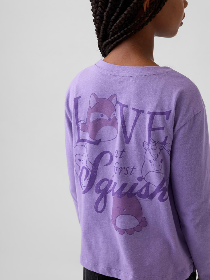 Image number 3 showing, Kids Squishmallow Oversized Graphic T-Shirt