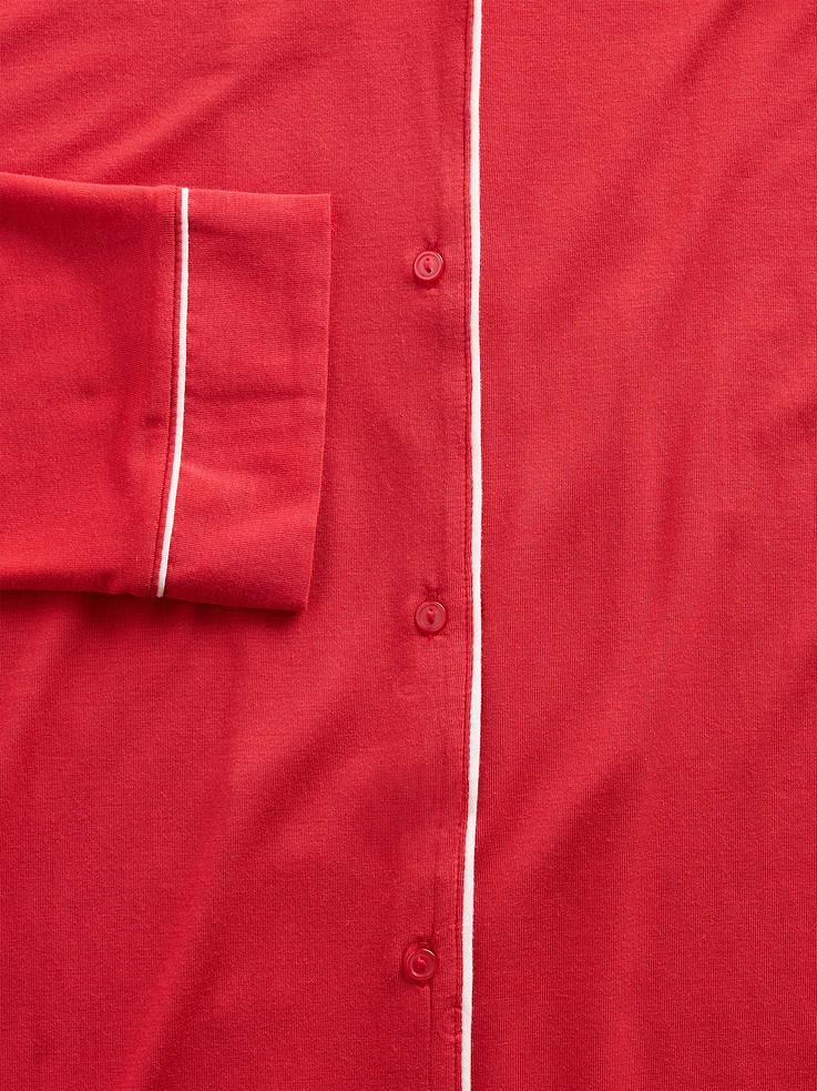 Image number 2 showing, SoftMade Modal PJ Shirtdress