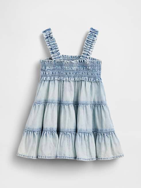 cavenders denim dress Kainer Buckle Mini | Dark Blue Wash | Womens Brit Harvey x Beginning Boutique Color:White/Silver Inspire Chic Women's Denim