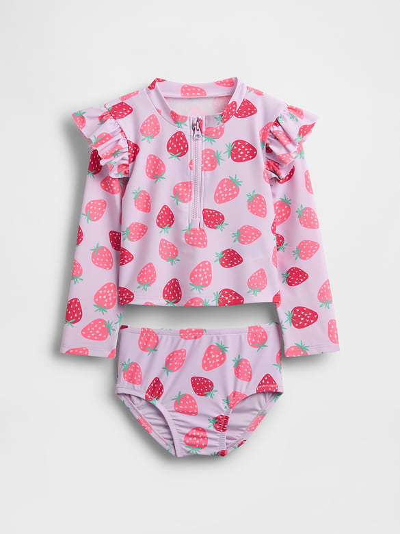 Baby & Toddler Rash Guard Swim Two-Piece