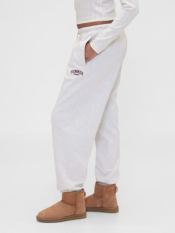 Gap × Summer Fridays Heavyweight Relaxed Logo Joggers