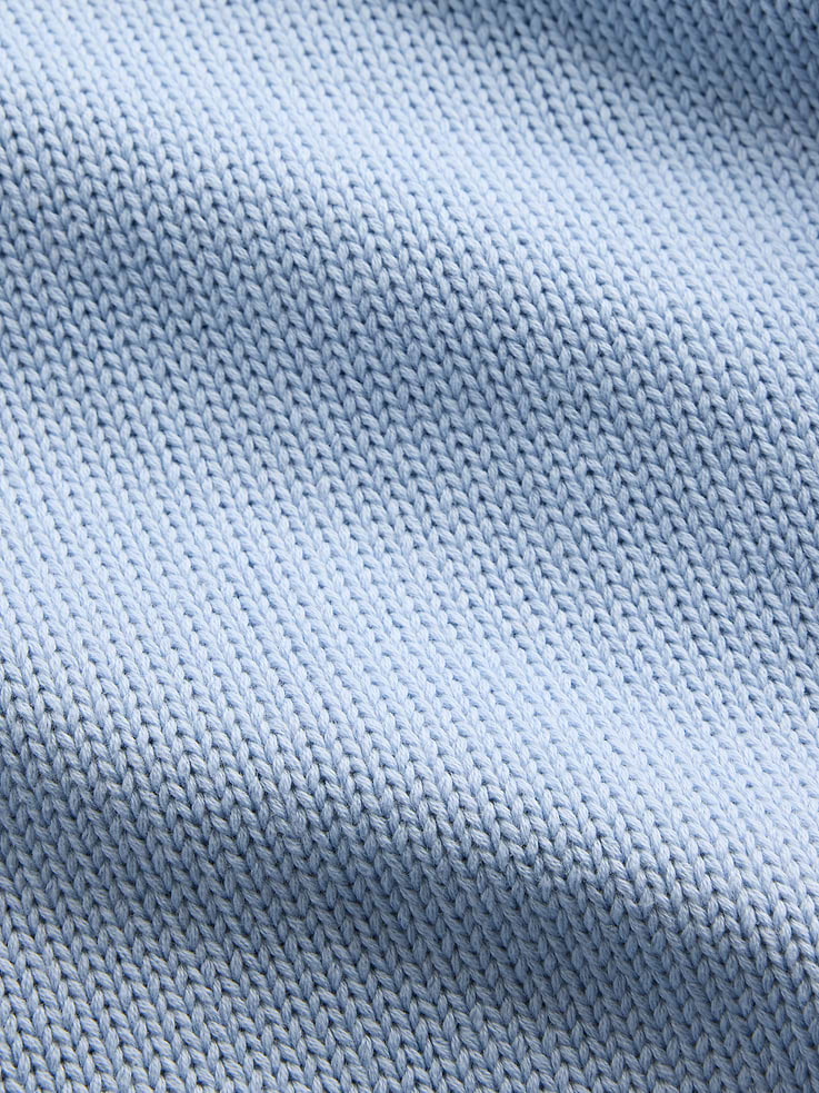 L'image numéro 4 présente Chandail à encolure roulée 100 % coton
