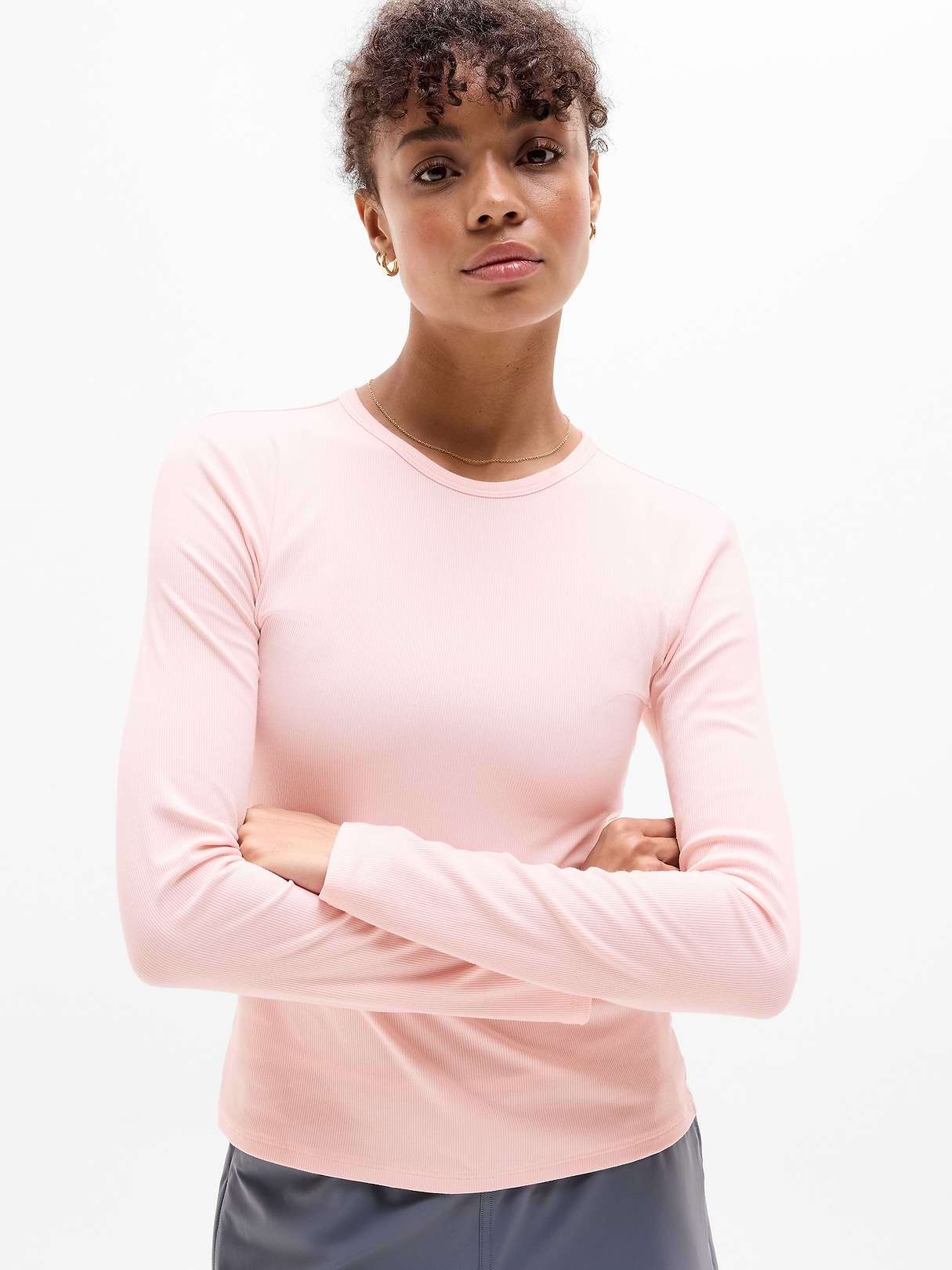 トップス eaphi MULTI SHOULDER PARTS RIB TOPS Signature Rib Top | Athleta