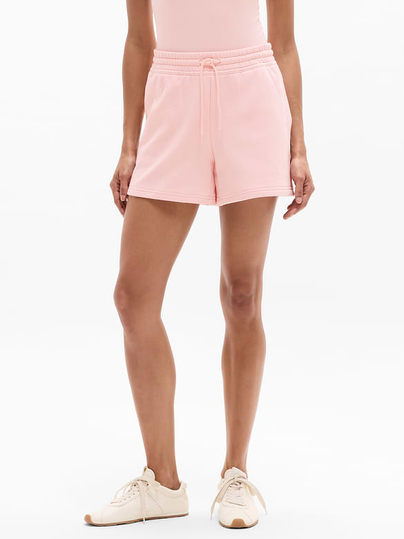 Forever Fleece Mid Rise 4" Short