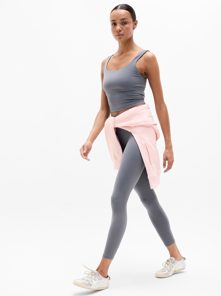 Image number 2 showing, Transcend Square Neck Crop Sports Bra D-DD