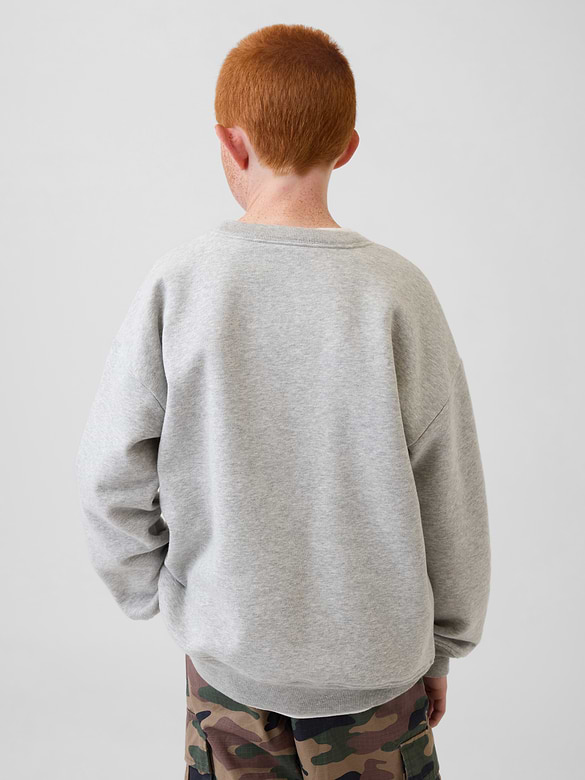 Kids VintageSoft Relaxed Crew Sweatshirt