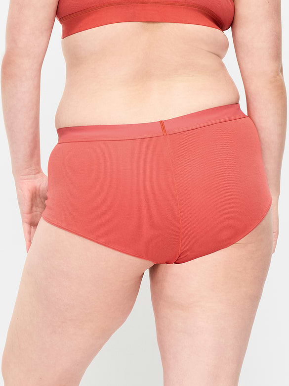 Ribbed Hipster Underwear