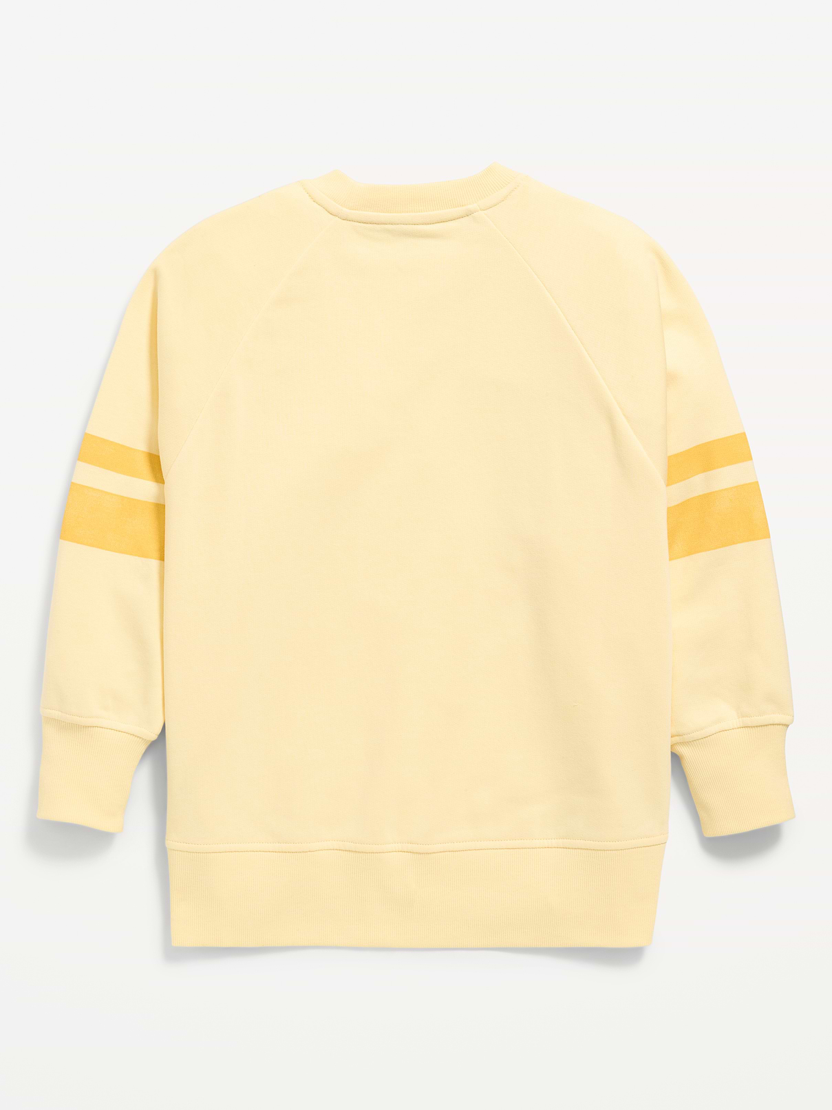 Image number 3 showing, Oversized Long-Sleeve Graphic Tunic Sweatshirt for Girls
