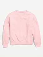 Image number 2 showing, Oversized Long-Sleeve Tunic Sweatshirt for Girls
