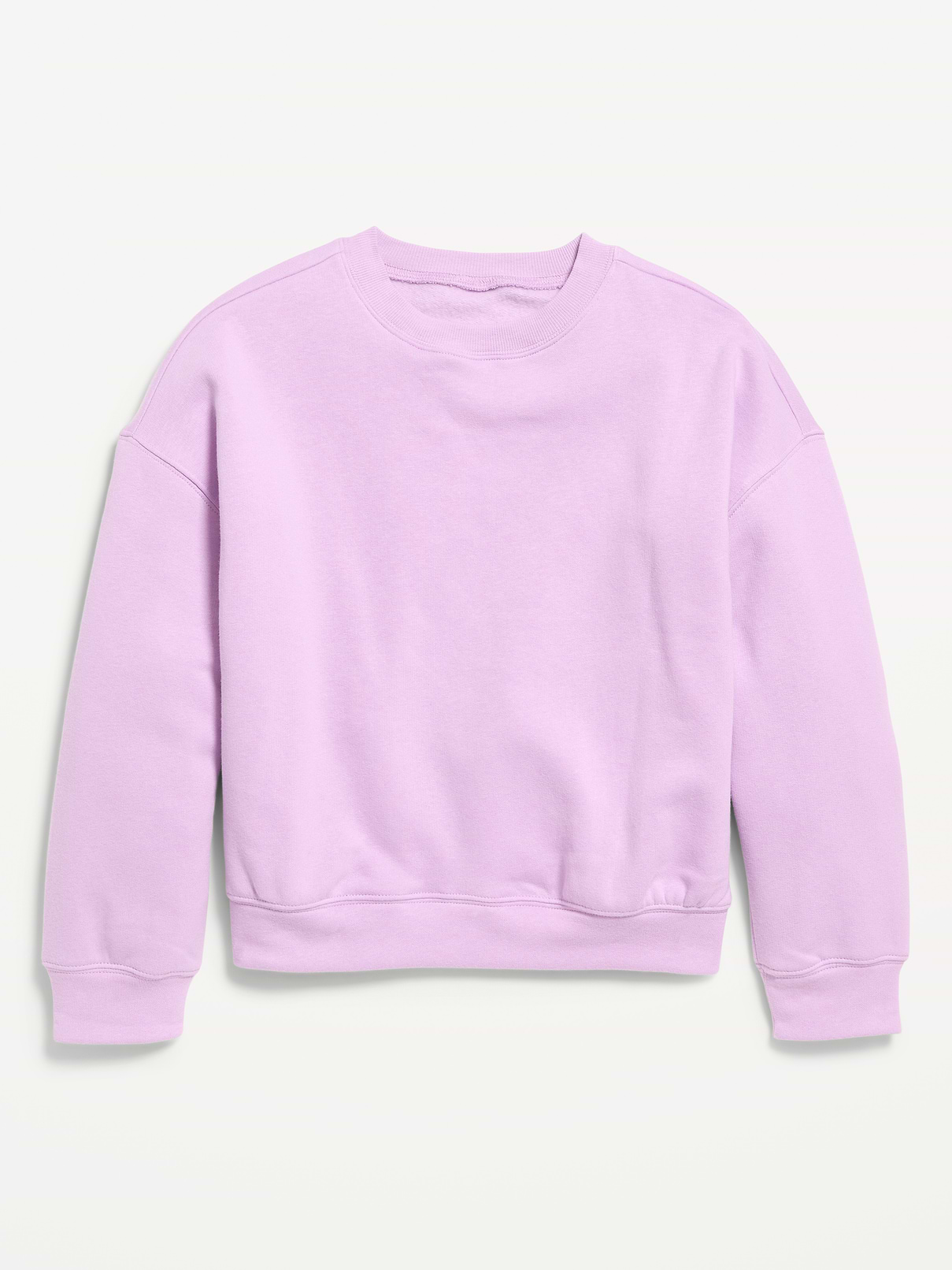 Image number 2 showing, Oversized Long-Sleeve Tunic Sweatshirt for Girls
