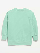 Image number 3 showing, Oversized Long-Sleeve Graphic Tunic Sweatshirt for Girls
