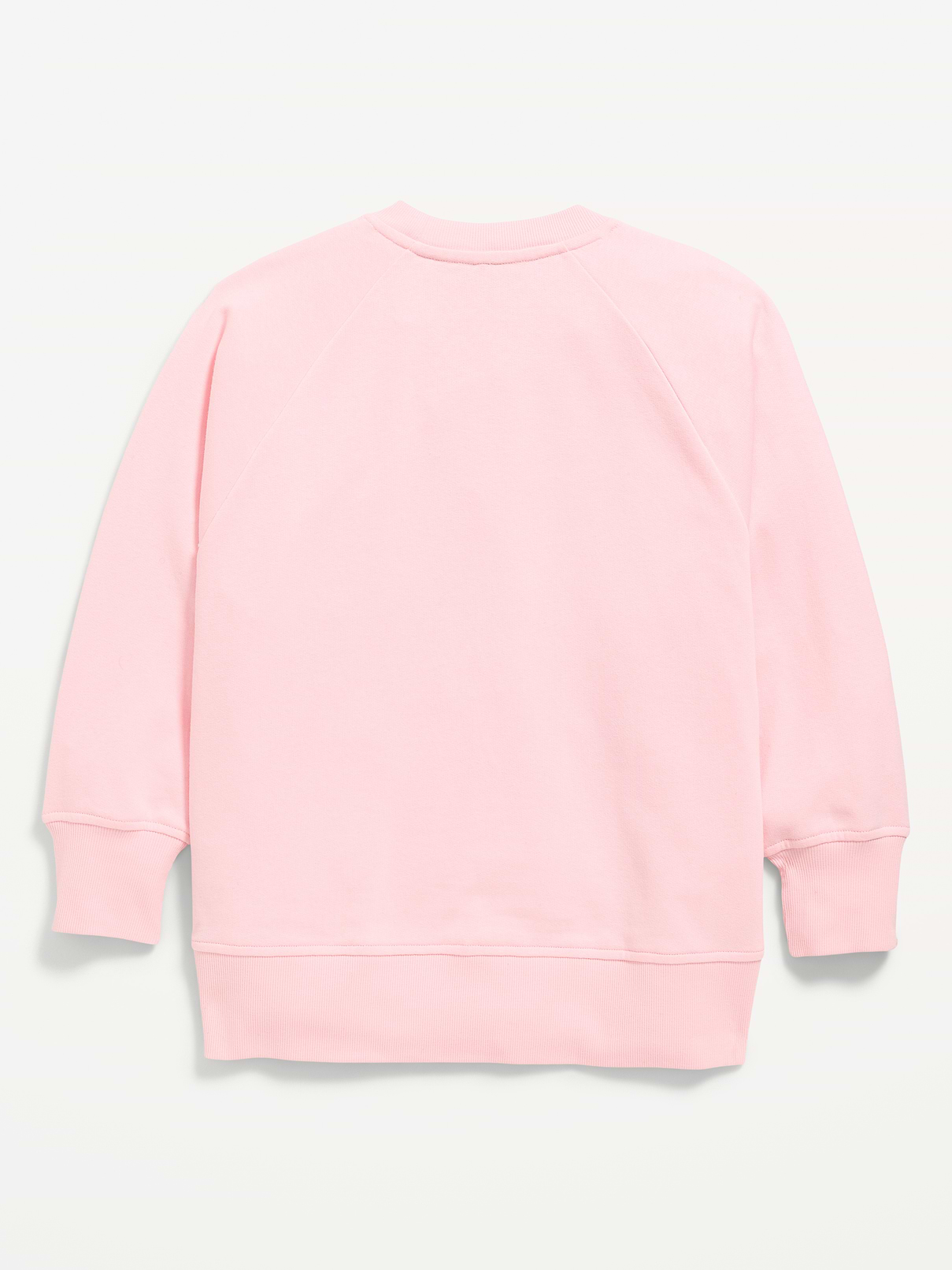 Image number 3 showing, Oversized Long-Sleeve Graphic Tunic Sweatshirt for Girls