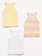 L'image numéro 2 présente Camisole bain de soleil ajustée pour toute-petite fille (paquet de 3)