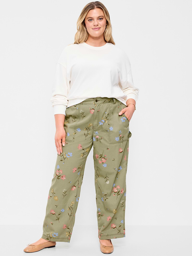 Image number 8 showing, High-Waisted Straight Ankle Pants