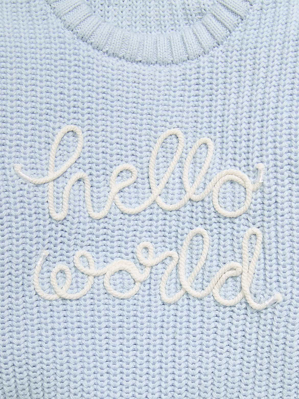 Unisex Loose Sweater for Baby