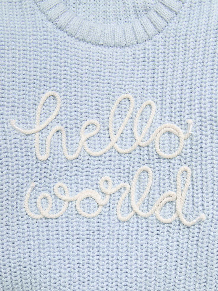 Image 4 of 4, Unisex Loose Sweater for Baby