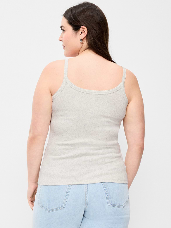 Camisole en tricot côtelé