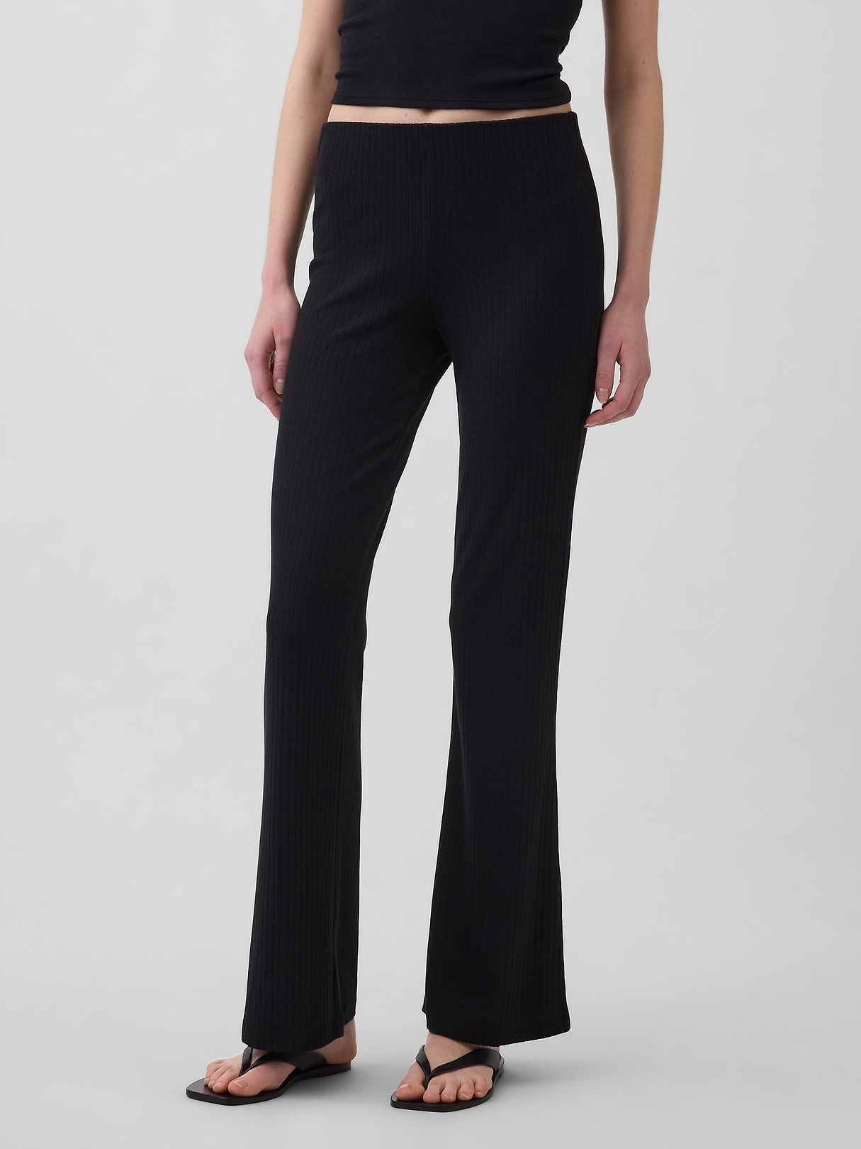 Modern Wide Rib Flare Pants | Gap