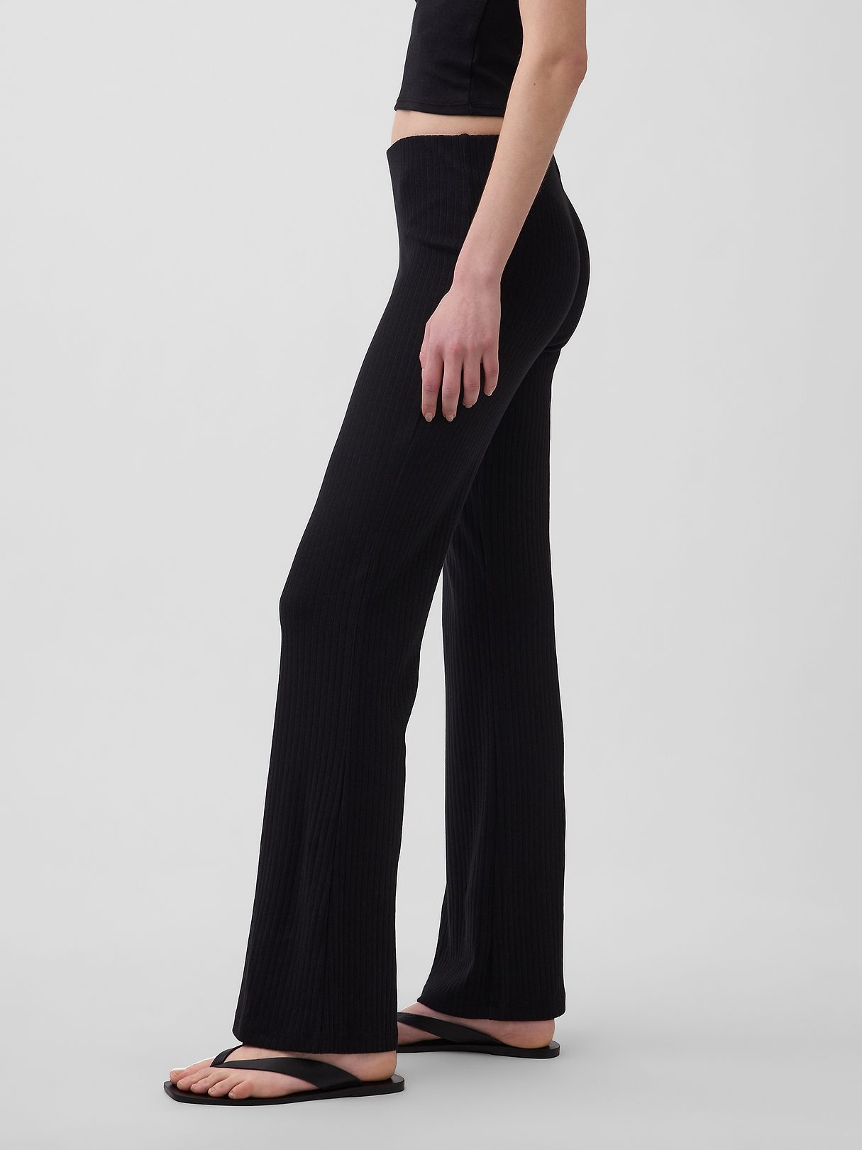 Modern Wide Rib Flare Pants | Gap
