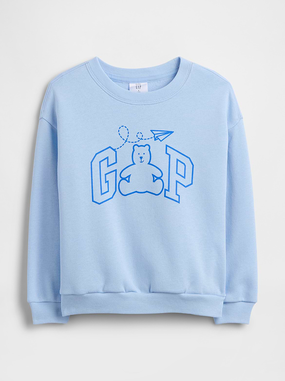 babyGap Relaxed Logo Crewneck Sweatshirt