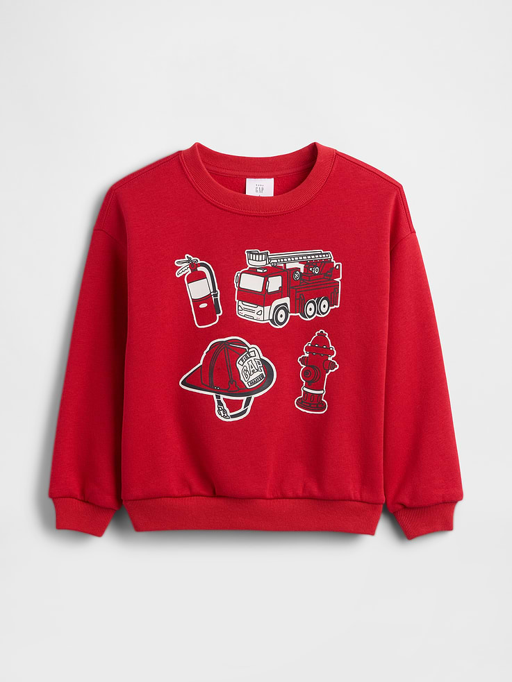 Image number 1 showing, babyGap Relaxed Crewneck Sweatshirt