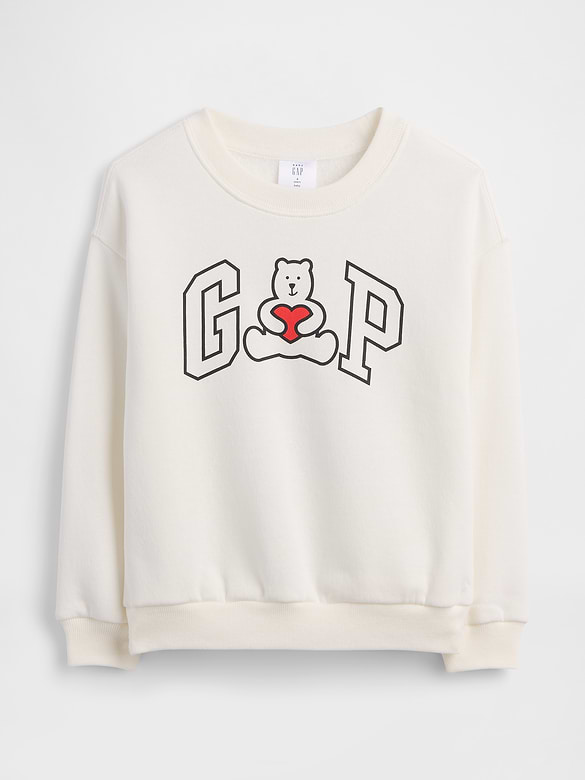 babyGap Relaxed Logo Crewneck Sweatshirt