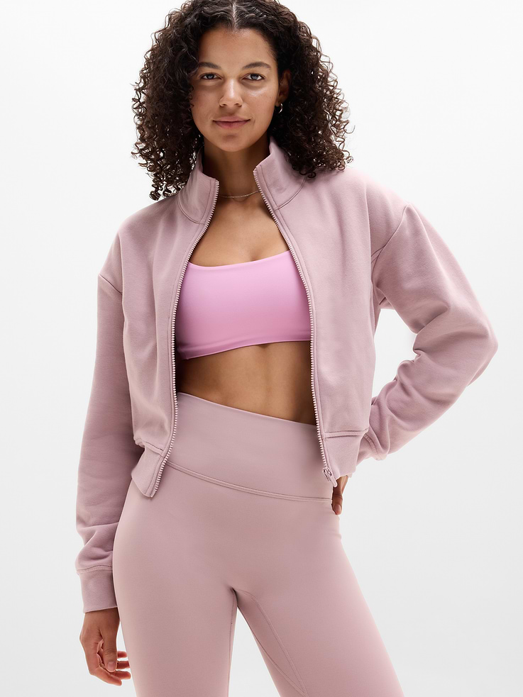 Image number 1 showing, Forever Fleece Track Jacket