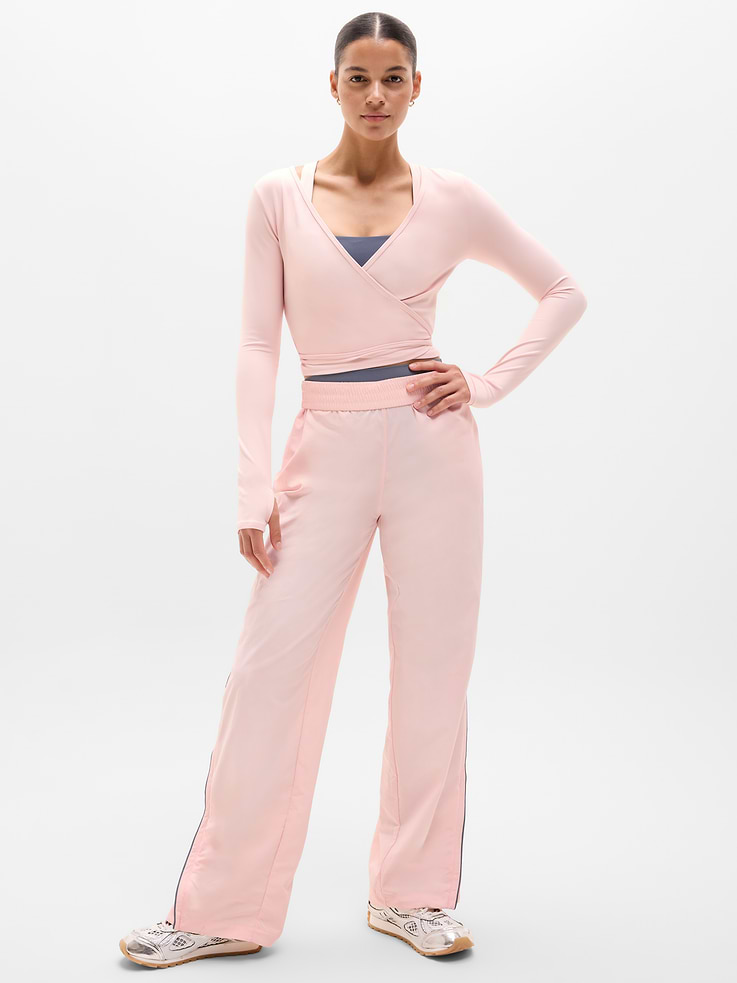 Image number 2 showing, Transcend Wrap Crop Top