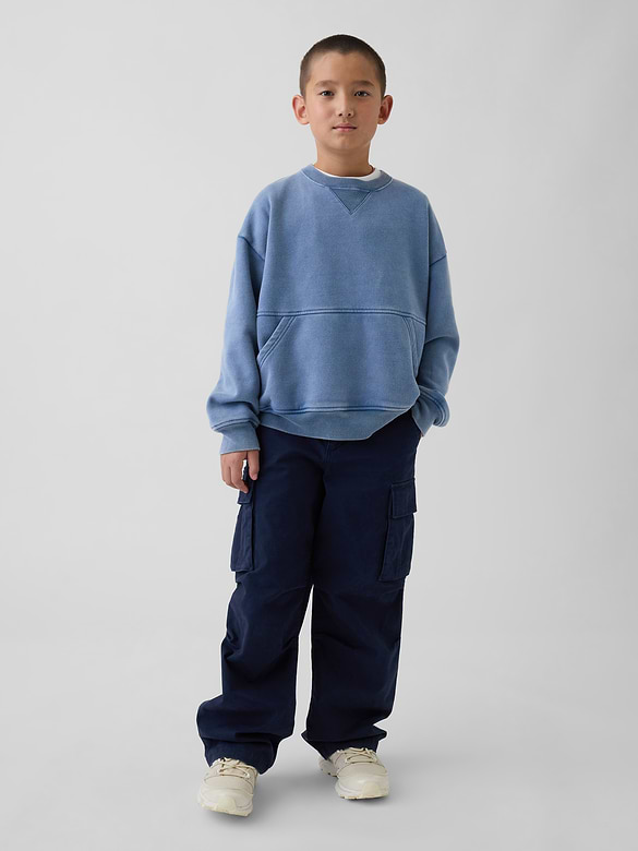 Kids VintageSoft Relaxed Crew Sweatshirt