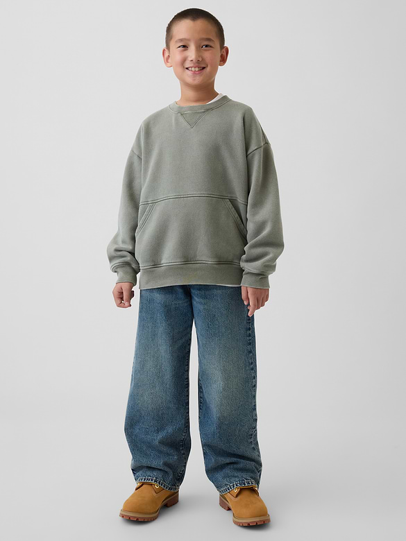 Kids VintageSoft Relaxed Crew Sweatshirt