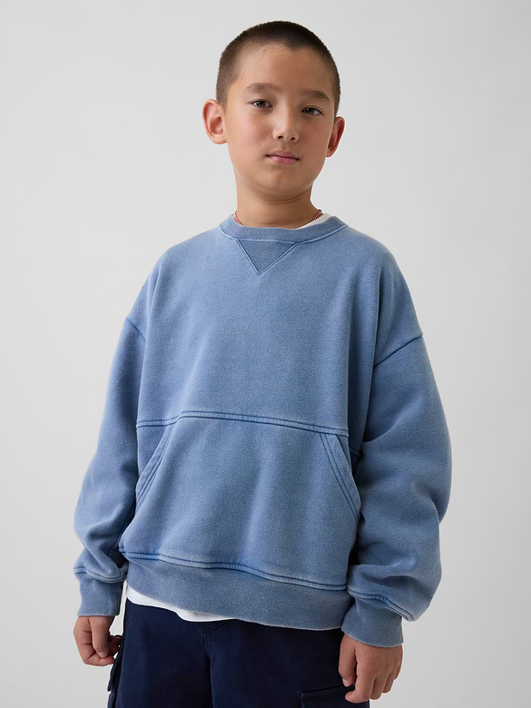 Kids VintageSoft Relaxed Crew Sweatshirt