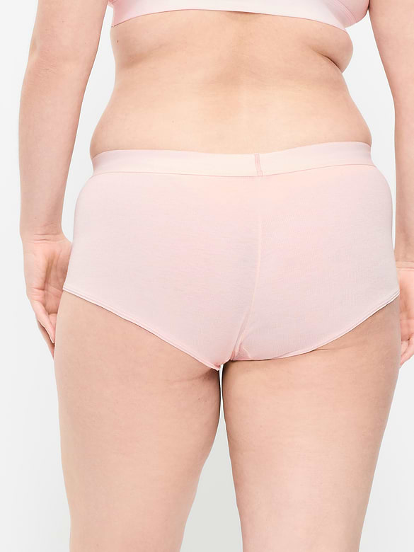 Ribbed Hipster Underwear